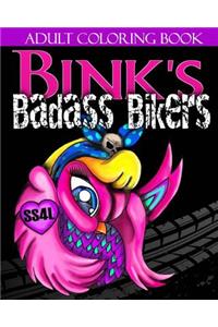 Bink's Badass Bikers - Adult Coloring Book