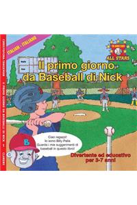 Italian Nick's Very First Day of Baseball in Italian