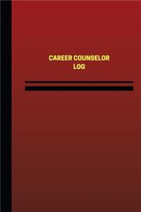 Career Counselor Log (Logbook, Journal - 124 pages, 6 x 9 inches)