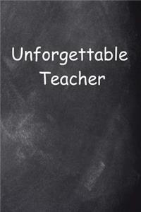 Unforgettable Teacher Chalkboard Design