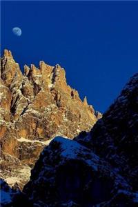 Dolomites Mountain Range Italy Notebook