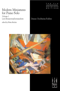 Modern Miniatures For Piano Solo - Volume 1
