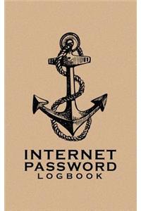 Internet Password Logbook