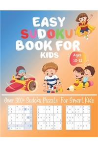 Easy Sudoku Book For Kids Ages 10-12