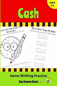 Cash Name Writing Practice