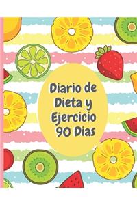 Diario de Dieta y Ejercicio 90 dias