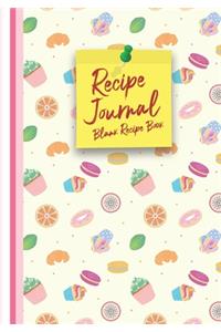 Blank Recipe Book