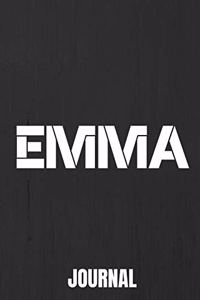 Emma Notebook/Journal Journal_6x9 in _100 pages_bleed For Women/Men/Boss/Coworkers/Colleagues/Students/Friends/Office Gag Gift Paperback