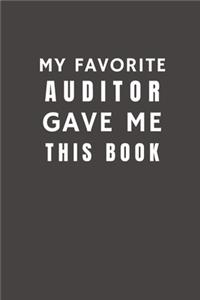 My Favorite Auditor Gave Me This Book