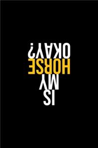 Is My Horse Ok Notebook