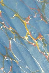 2020 Daily Planner Abstract Old World Marbleized Design 388 Pages