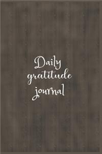 Daily Gratitude Journal