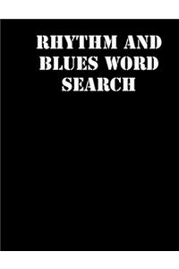 rhythm and blues Word Search