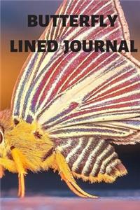 Butterfly Lined Journal