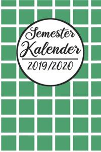 Semester Kalender 2019 / 2020