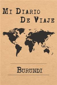 Mi Diario De Viaje Burundi