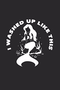 I washed up like this
