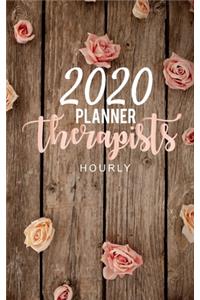 Therapist planner 2020 hourly