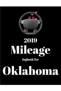 2019 Mileage log book for Oklahoma