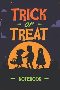 Trick or Treat NOTEBOOK
