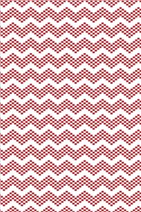 2020 Weekly Planner Chevron Zig Zag Dots Combo Pattern Design 134 Pages