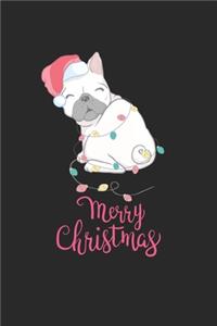 Funny Pug Elf Christmas Notebook Gift