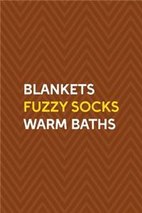 Blankets Fuzzy Socks Warm Baths