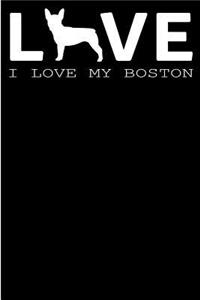I Love my Boston.