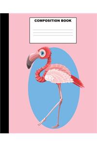 Flamingo Composition Book