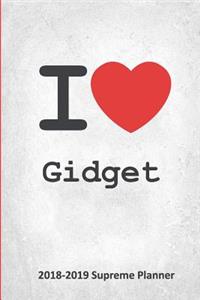 I Gidget 2018-2019 Supreme Planner