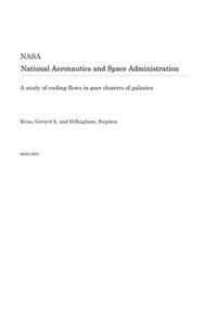 A Study of Cooling Flows in Poor Clusters of Galaxies