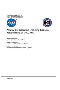Possible Deficiencies in Predicting Transonic Aerodynamics on the X-43a
