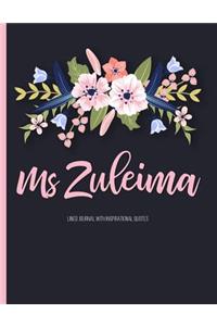 Ms Zuleima