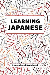 Learning Japanese Journal and Notebook