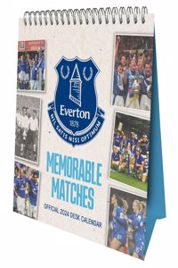 Everton FC 2024 Desk Calendar