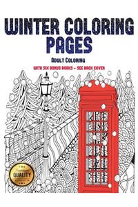 Adult Coloring (Winter Coloring Pages)