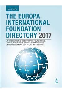 The Europa International Foundation Directory 2017