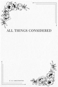 All Things Considered