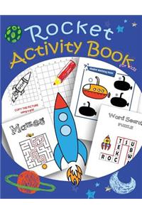 Rocket Activity Book for kids