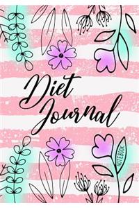 Diet Journal Notebook: Food & Exercise Journal