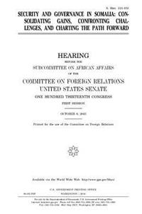 Security and governance in Somalia
