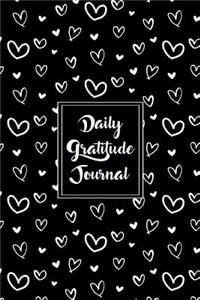 Gratitude Journal Scribbly Hearts Pattern 2