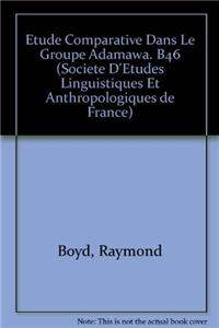 Etude Comparative Dans Le Groupe Adamawa