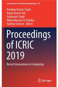 Proceedings of ICRIC 2019