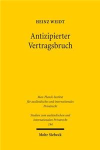 Antizipierter Vertragsbruch