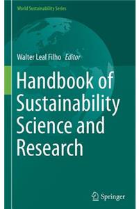 Handbook of Sustainability Science and Research