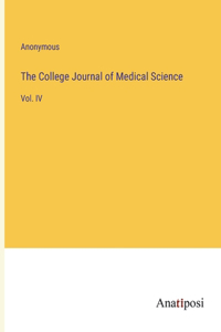 The College Journal of Medical Science