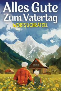 Alles Gute zum Vatertag - Wortsuchrätsel Vatertagsgeschenk