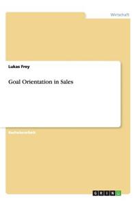 Goal Orientation in Sales