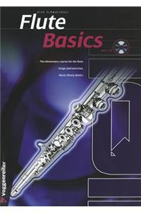 Flute Basics, English Edition Book/CD Set
